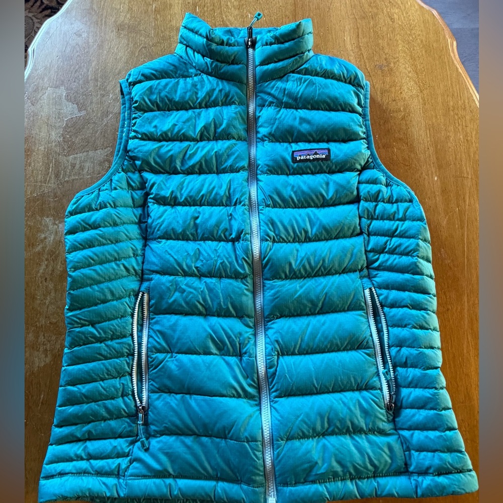 Patagonia Turquoise Quilted Vest